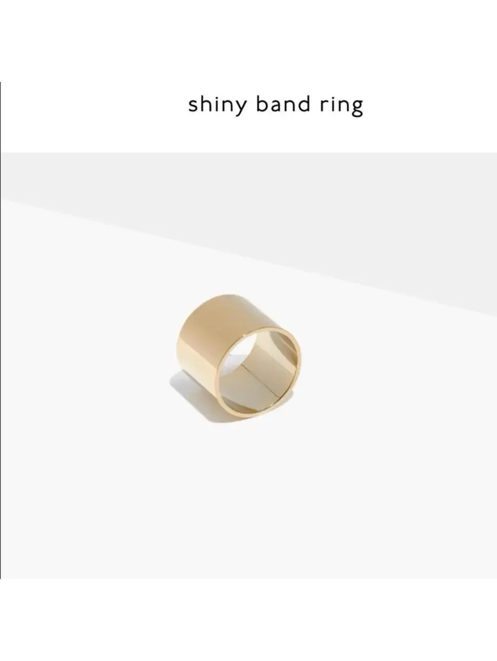 Madewell band ring